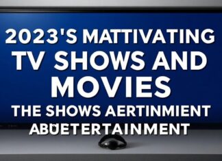 2023’ün En Çekici Dizi ve Filmleri: Eğlencenin Adresi 2023's Most Captivating TV Shows and Movies: The Address for Entertainment