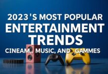 2023’ün En Popüler Eğlence Trendleri: Sinema, Müzik ve Oyunlar 2023's Most Popular Entertainment Trends: Cinema, Music, and Games