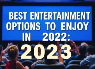 2023’te Eğlenmek İçin En İyi Eğlence Seçenekleri Best Entertainment Options to Enjoy in 2023