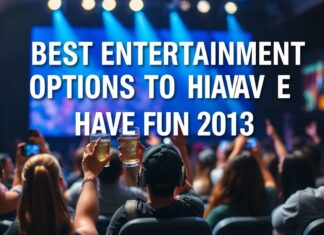 2023’te Eğlenmek İçin En İyi Eğlence Seçenekleri Best Entertainment Options to Have Fun in 2023