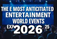 2026’da Beklenen Eğlence Dünyasının En Büyük Etkinlikleri The Most Anticipated Entertainment World Events Expected in 2026