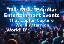 Dünyanın Dikkatini Çeken En Popüler Eğlence Etkinlikleri The Most Popular Entertainment Events That Capture the World's Attention
