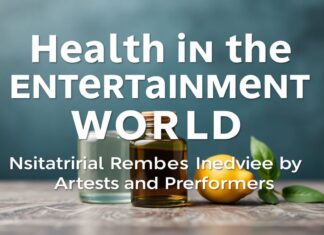Eğlence Dünyasında Sağlık: Sanatçılar ve Oyuncuların Tercih Eden Doğal Tedaviler Health in the Entertainment World: Natural Remedies Preferred by Artists and Performers