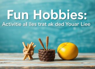Eğlenceli Hobiler: Yaşamınıza Renk Katan Etkinlikler Fun Hobbies: Activities That Add Color to Your Life