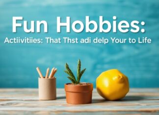 Eğlenceli Hobiler: Yaşamınıza Renk Katan Etkinlikler Fun Hobbies: Activities That Add Color to Your Life