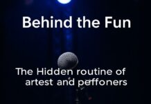 Eğlencenin Arkası: Sanatçılar ve Oyuncuların Gizli Rutinleri Behind the Fun: The Hidden Routines of Artists and Performers