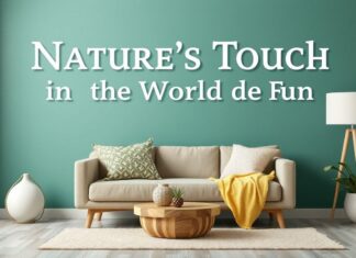 Eğlencenin Dünyasında Doğanın Dokunuşu: Ev Dekorasyonu ve Popüler Kültür Nature's Touch in the World of Fun: Home Decoration and Popular Culture
