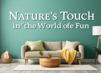 Eğlencenin Dünyasında Doğanın Dokunuşu: Ev Dekorasyonu ve Popüler Kültür Nature's Touch in the World of Fun: Home Decoration and Popular Culture