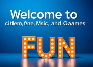 Eğlencenin Gücü: Sinema, Müzik ve Oyunlar ile Dolu Bir Dünyaya Hoş Geldiniz Welcome to a World Full of Cinema, Music, and Games: The Power of Fun