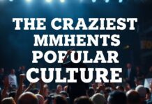 Popüler Kültürün En Çılgın Anları: Sinema, Müzik ve Daha Fazlası The Craziest Moments in Popular Culture: Cinema, Music, and More