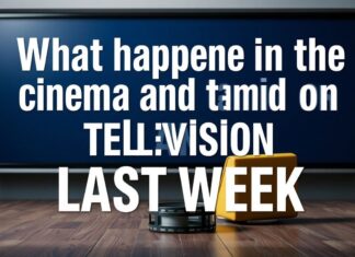 Sinemada ve Televizyonda Geçen Hafta Ne Oldu? What happened in the cinema and on television last week?